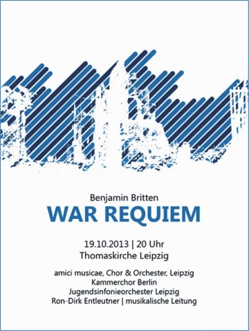 "War Requiem" am 19.10.2013 in der Thomaskirche Leipzig